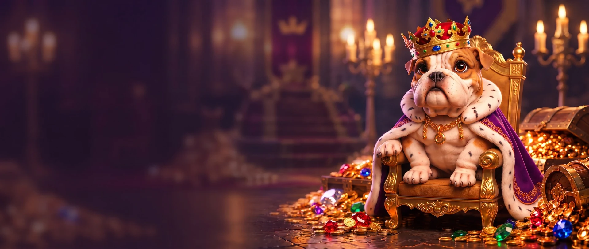 RoyalDogs Casino : le roi bouledogue et son trésor